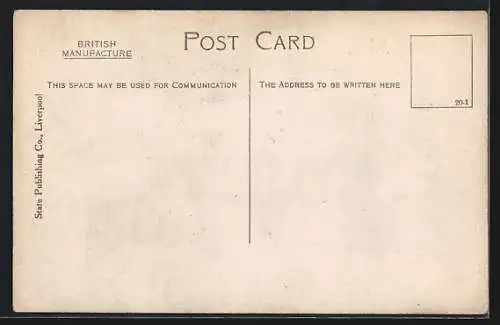 AK Passagierschiff RMS Carmania unter Volldampf vor der Küste