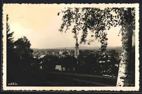 AK Merin, Totalansicht von einem Acker aus