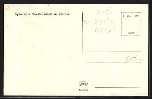 AK Nove Mesto nad Morave, Sykovec u Noveho Mesta n. Morave