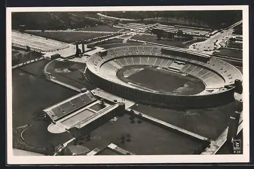 AK Berlin, Reichssportfeld, Olympia-Stadion und Schwimmstadion