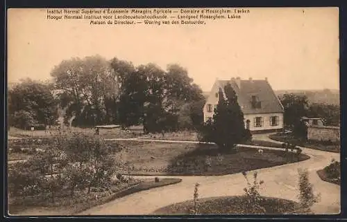 AK Laeken, Institut Normal Supérieur d`Économie Ménagère Agricol, Maison du Directeur