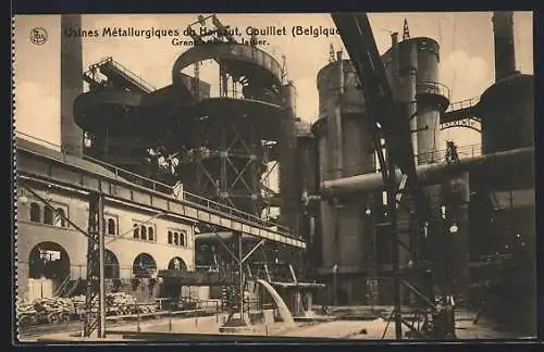 AK Couillet, Usines Metallurgiques du Hainaut, Granulation du laitier
