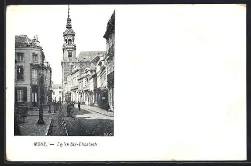 AK Mons, Eglise Ste-Elisabeth