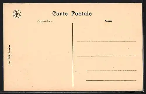 AK Couillet, Usines Metallurgiques du Hainaut, Coulee des lingots d`acier