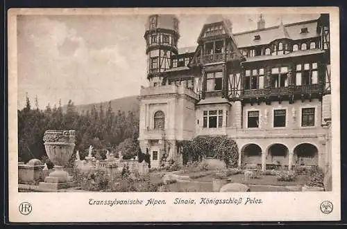 AK Sinaia, Königsschloss Peles