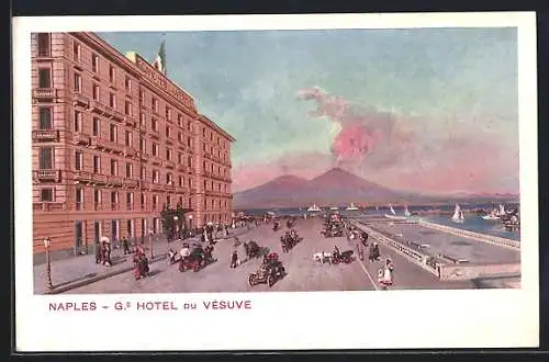 AK Naples, Grand Hotel du Vésuve