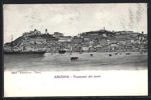 AK Ancona, Panorama dal mare