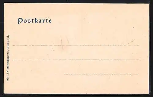 AK Schlettstadt, Ortsansicht