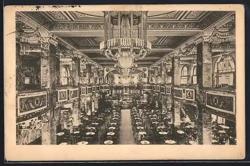 AK Berlin-Tiergarten, Gaststätte Piccadilly H. Braun, Innenansicht