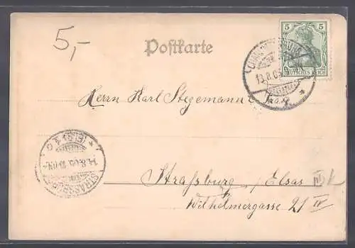 AK Berlin-Charlottenburg, Savignyplatz mit Strasse aus der Vogelschau