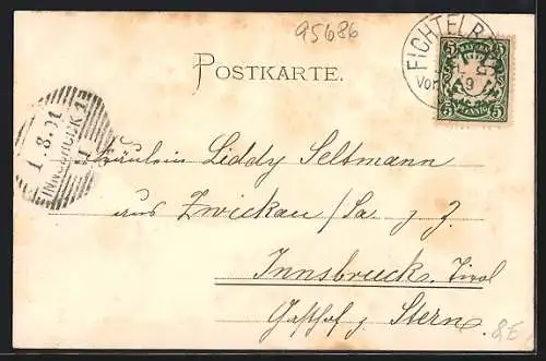 AK Fichtelberg / Ofr., Ochsenkopf-Gipfel, Fichtelsee, Ortsansicht