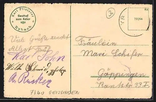 AK Eybach, Ortsansicht