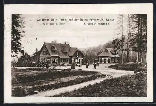 AK Forbach, Gasthof Rote Lache