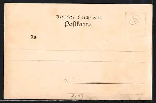 Lithographie Allerheiligen, Hotel & Pension Mittenmaier, Ruine, Wasserfälle