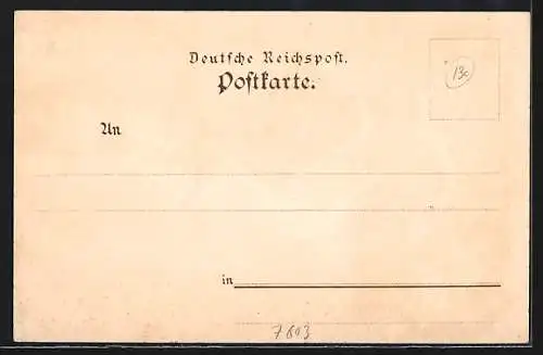 Lithographie Allerheiligen, Ruine, Hotel & Pension Mittenmaier
