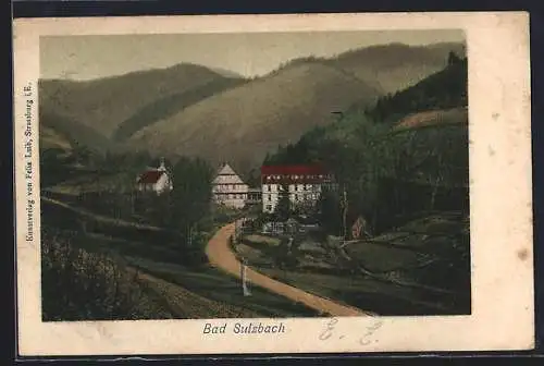 AK Bad Sulzbach, Ortsansicht