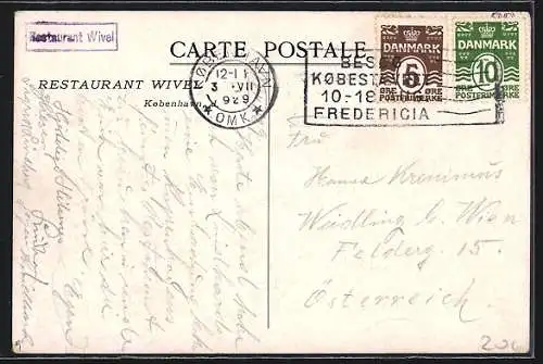 AK Kobenhavn, Restaurant Wivel
