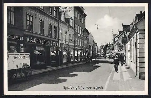 AK Nykobing, Jernbanegade