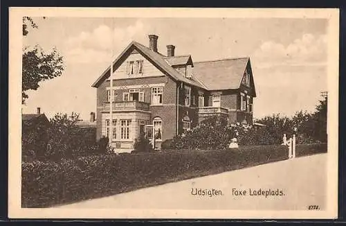 AK Faxe Ladeplads, Udsigten