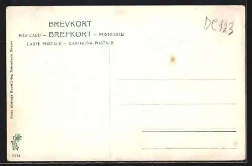 AK Dostrup, Teilansicht der Ortschaft