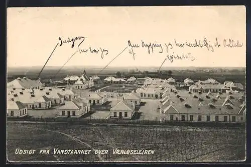 AK Vaerloselejren, Udsigt fra Vandtaarnet over Vaerloselejren