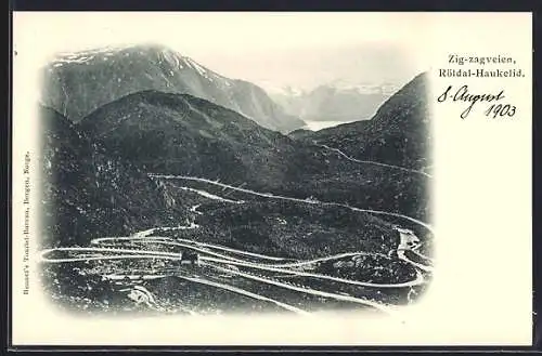 AK Röldal, Zig-zagveien Röldal-Haukelid