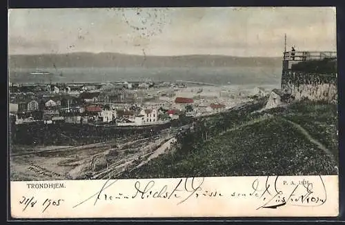 AK Trondheim, Gesamtansicht der Stadt