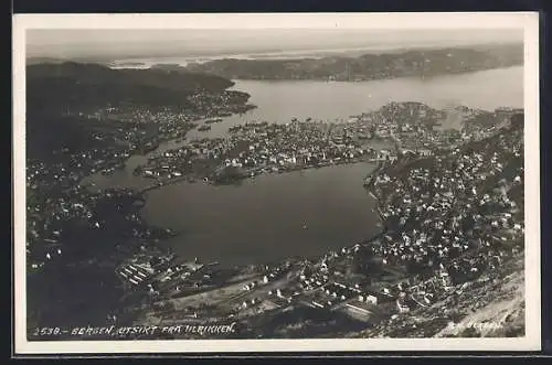 AK Bergen, Utsikt fra Ulrikken