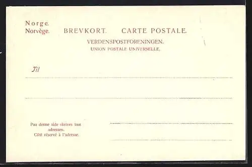 AK Oddadalen-Hardanger, Löitnant von Hanckes Mindetavle 11te Juli 1897