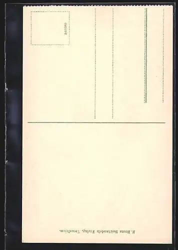 AK Trondhjem, Domkirke rek. Nordhagens model 1921