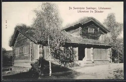 AK Lillehammer, De Sandvigske Samlinger, Lökrestuen fra Skiaaker