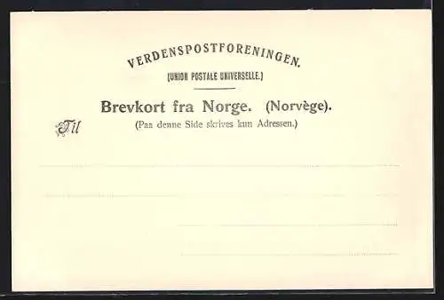 AK Skien, Blick auf die Kirche