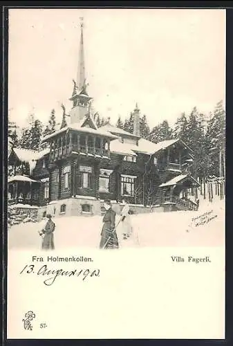 AK Holmenkollen, Villa Fagerli