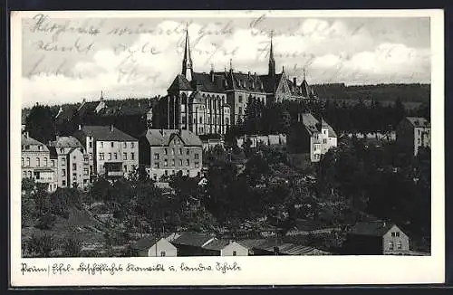 AK Prüm /Eifel, Bischöfliches Konvikt und Landwirtschaftliche Schule