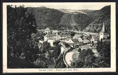 AK Schuld /Ahr, Partie auf dem Hof