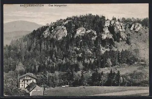 AK Bad Liebenstein, Blick auf das Morgentor