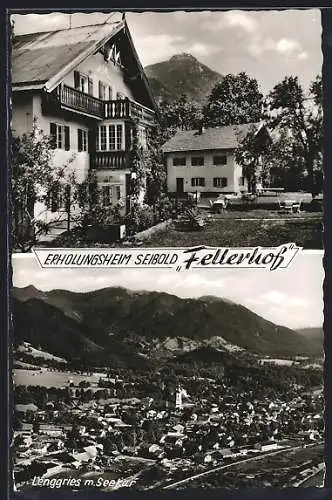 AK Lenggries /Obb., Erholungsheim Seibold Fellerhof