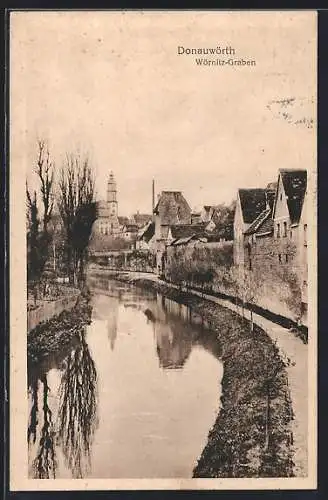 AK Donauwörth, Wörnitz-Graben