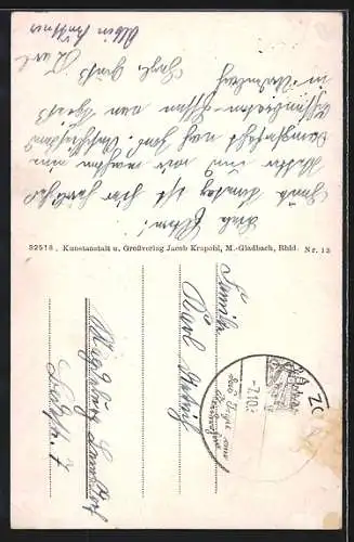AK Zons a. Rh., Alte Häuser