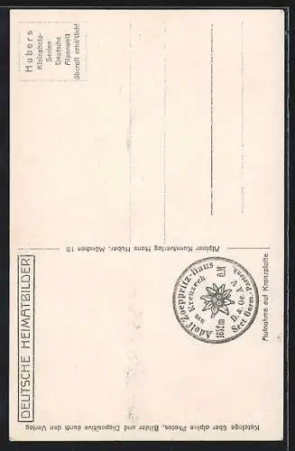 AK Garmisch-Partenkirchen, Talstation der Kreuzeckbahn / Seilbahn