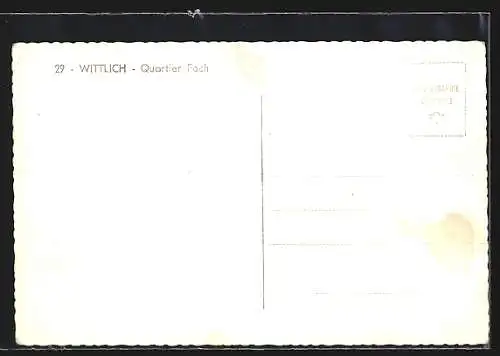 AK Wittlich, Quartier Foch