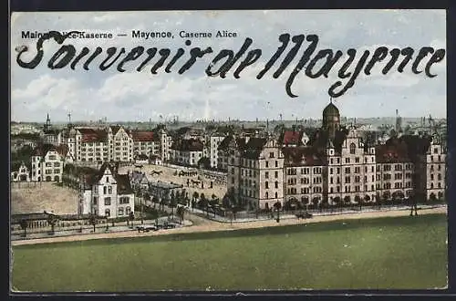 AK Mainz, Blick auf die Alice-Kaserne