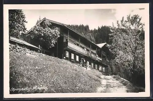 AK Schwaz i. Tirol, Alpen-Gasthof Hubertus am Pillberg