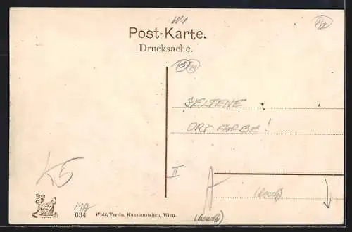 AK Wien, Schottenhof mit Depositen-Bank