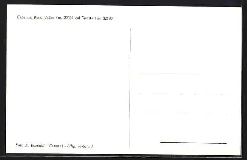 AK Passo Valdes, Capanna Passo Valles col Civetta