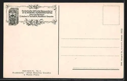 AK Ampezzotal, Hotel Misurina Vecellio e Monte Piano