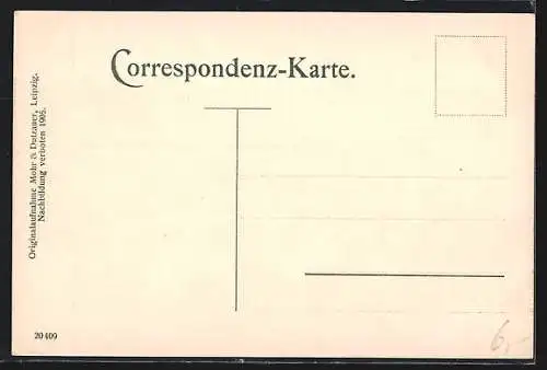 AK Meran, Ortsansicht mit Bergpanorama