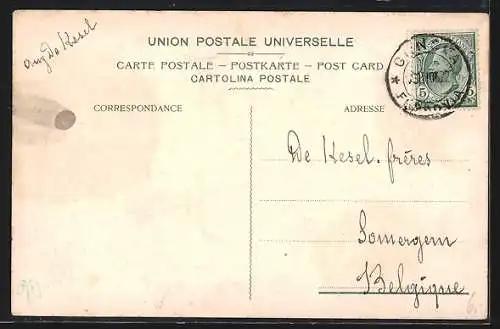 AK Genova, In partenza dal Ponte Federico Guglielmo