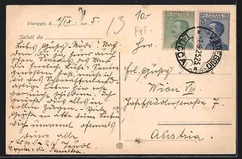 AK Viareggio, Lungo spiaggia