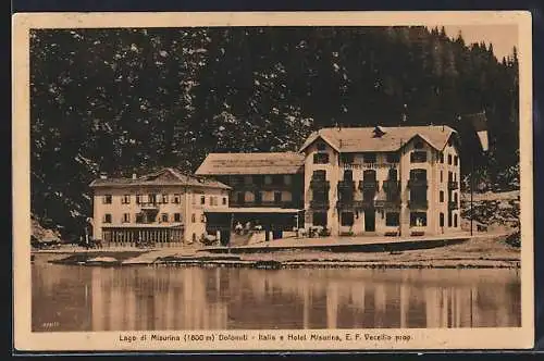 AK Misurina, Hotel Misurina al Lago, E. F. Vecellio prop.